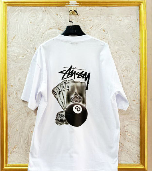 Stüssy T-Shirt SS-64 WHITE EDITION