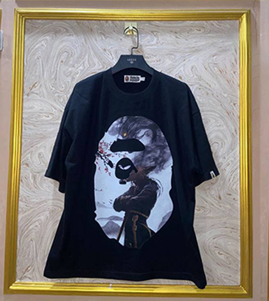 Streetwear Oversized Tee | Ape Graphic Inspired | Premium Cotton | BP-65