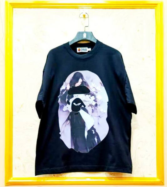 Streetwear Oversized Tee | Ape Graphic Inspired | Premium Cotton | BP-70