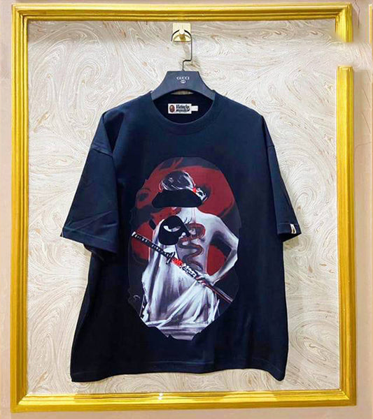 Streetwear Oversized Tee | Ape Graphic Inspired | Premium Cotton | BP-71