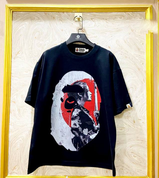 Streetwear Oversized Tee | Ape Graphic Inspired | Premium Cotton | BP-79