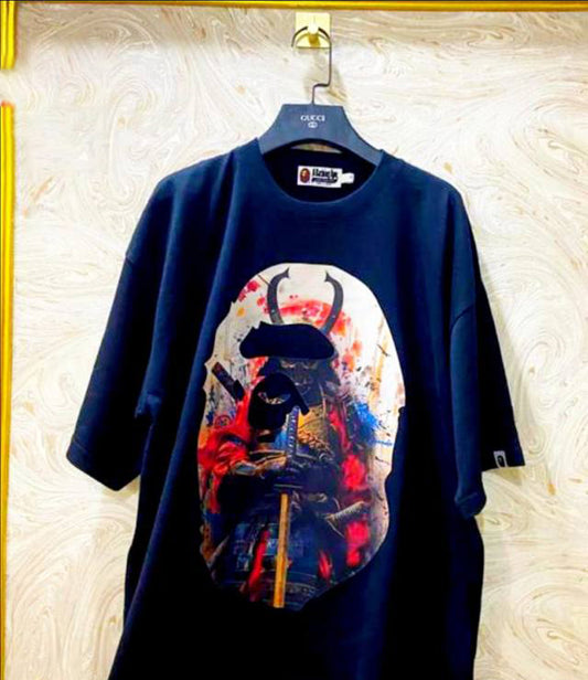 Streetwear Oversized Tee | Ape Graphic Inspired | Premium Cotton | BP-80