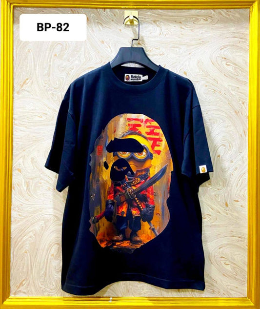 Streetwear Oversized Tee | Ape Graphic Inspired | Premium Cotton | BP-82