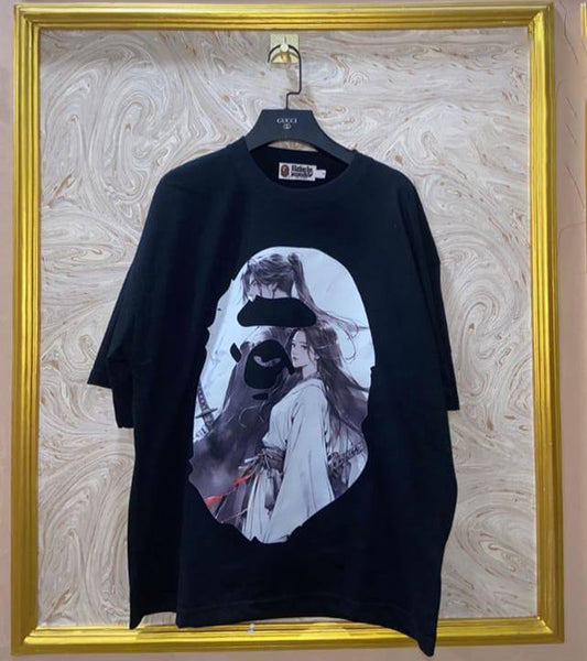 Streetwear Oversized Tee | Ape Graphic Inspired | Premium Cotton | BP-84