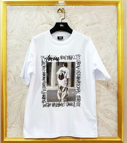 Stüssy T-Shirt SS-85 WHITE EDITION