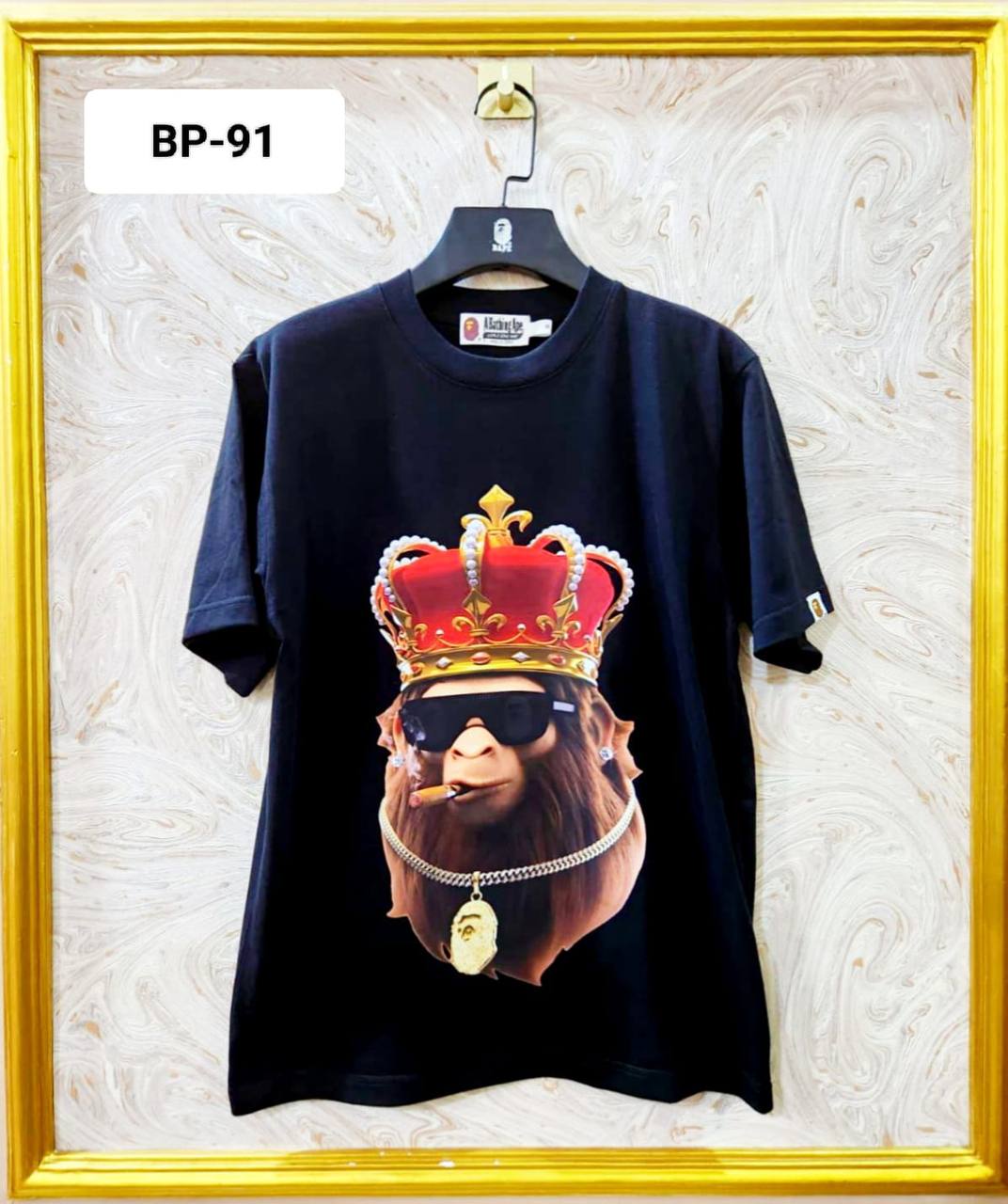 Streetwear Oversized Tee | Ape Graphic Inspired | Premium Cotton | BP-91
