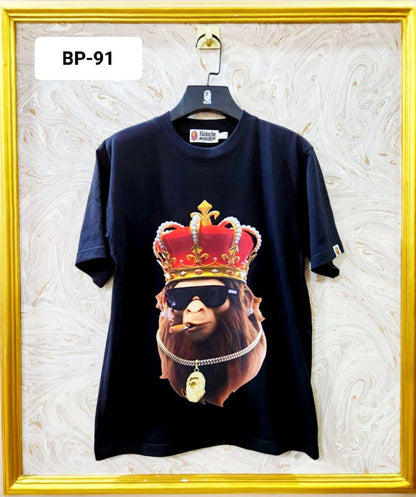 Streetwear Oversized Tee | Ape Graphic Inspired | Premium Cotton | BP-91