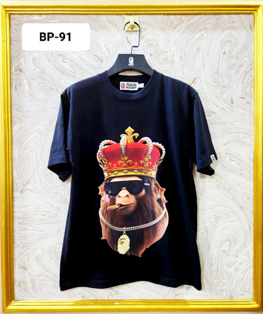 Streetwear Oversized Tee | Ape Graphic Inspired | Premium Cotton | BP-91