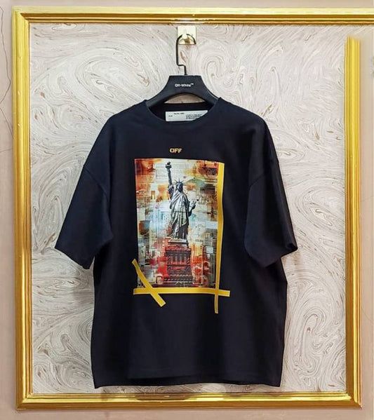 OWS-01 | Off-White Style Graphic T-Shirt – Streetwear Oversized Tee