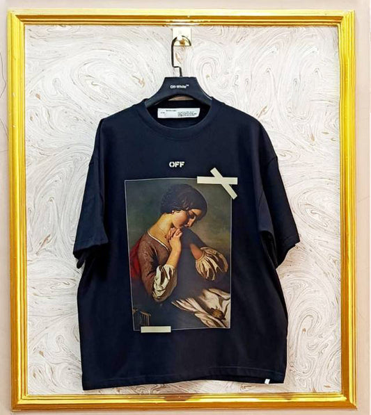 OWS-05 | Off-White Style Graphic T-Shirt – Streetwear Oversized Tee