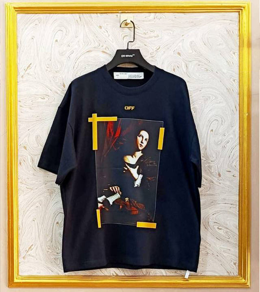OWS-07 | Off-White Style Graphic T-Shirt – Streetwear Oversized Tee