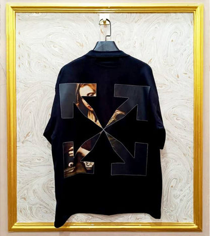 OWS-08 | Off-White Style Graphic T-Shirt – Streetwear Oversized Tee