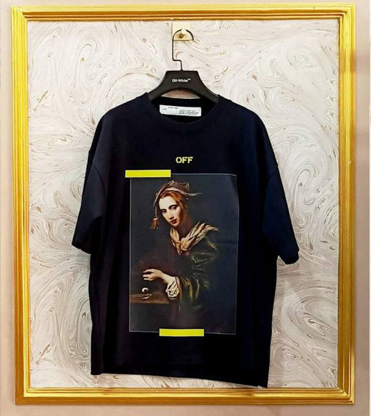 OWS-08 | Off-White Style Graphic T-Shirt – Streetwear Oversized Tee