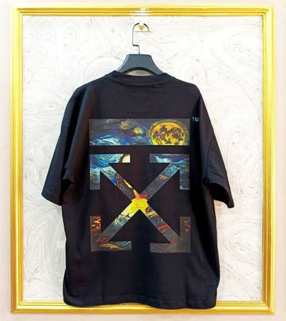 OWS-101 | Off-White Style Graphic T-Shirt – Streetwear Oversized Tee