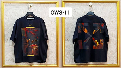 OWS-11 | Off-White Style Graphic T-Shirt – Streetwear Oversized Tee