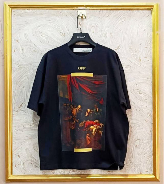OWS-11 | Off-White Style Graphic T-Shirt – Streetwear Oversized Tee