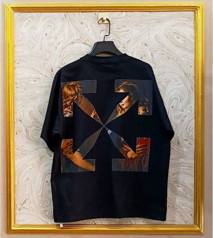 OWS-12 | Off-White Style Graphic T-Shirt – Streetwear Oversized Tee