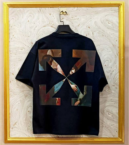 OWS-13 | Off-White Style Graphic T-Shirt – Streetwear Oversized Tee