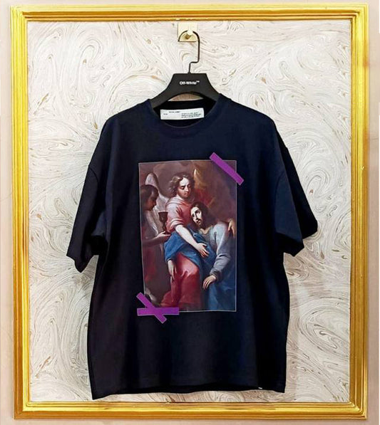 OWS-13 | Off-White Style Graphic T-Shirt – Streetwear Oversized Tee