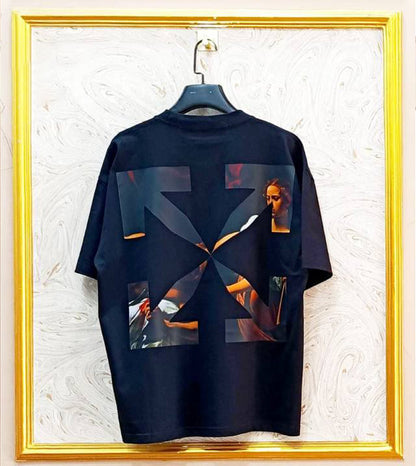 OWS-31 | Off-White Style Graphic T-Shirt – Streetwear Oversized Tee