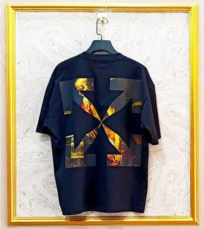 OWS-32 | Off-White Style Graphic T-Shirt – Streetwear Oversized Tee