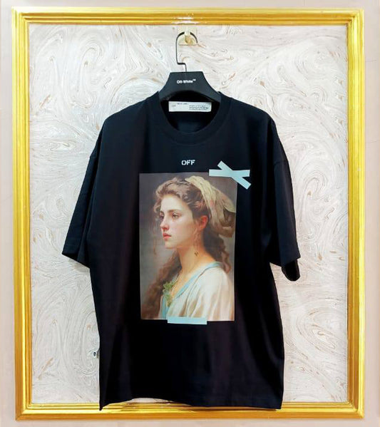 OWS-51 | Off-White Style Graphic T-Shirt – Streetwear Oversized Tee