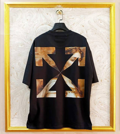 OWS-52 | Off-White Style Graphic T-Shirt – Streetwear Oversized Tee