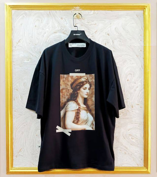 OWS-52 | Off-White Style Graphic T-Shirt – Streetwear Oversized Tee