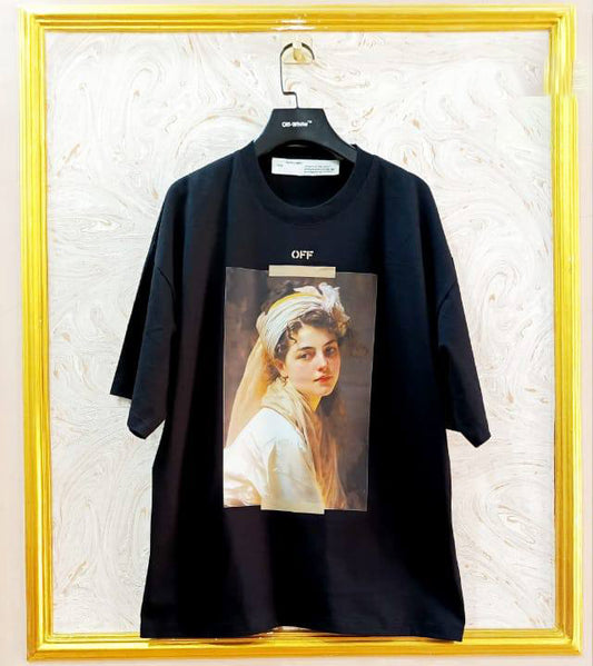 OWS-55 | Off-White Style Graphic T-Shirt – Streetwear Oversized Tee