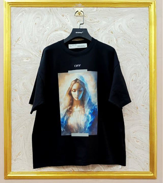 OWS-56 | Off-White Style Graphic T-Shirt – Streetwear Oversized Tee