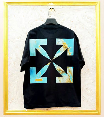 OWS-57 | Off-White Style Graphic T-Shirt – Streetwear Oversized Tee