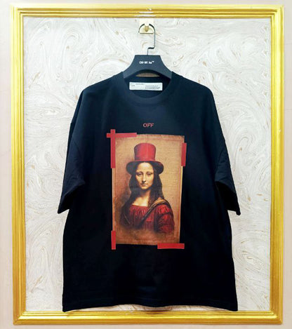 OWS-96 | Off-White Style Graphic T-Shirt – Streetwear Oversized Tee