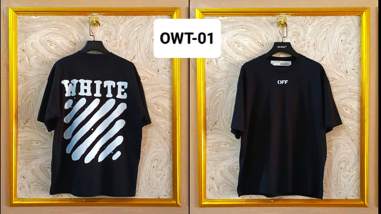 Off-White Inspired Back Logo T-Shirt - OWT-01