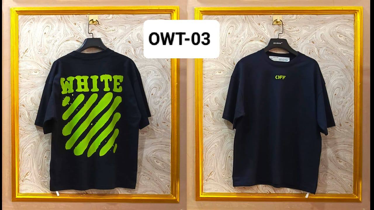 Off-White Inspired Back Logo T-Shirt - OWT-03