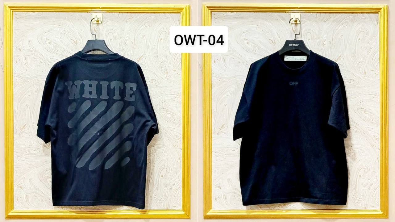 Off-White Inspired Back Logo T-Shirt - OWT-04