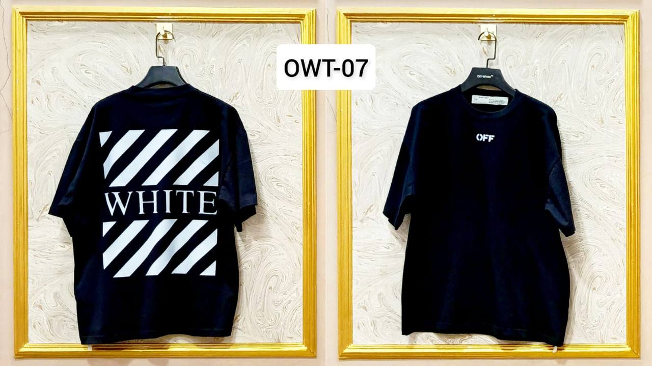 Off-White Inspired Back Logo T-Shirt - OWT-07