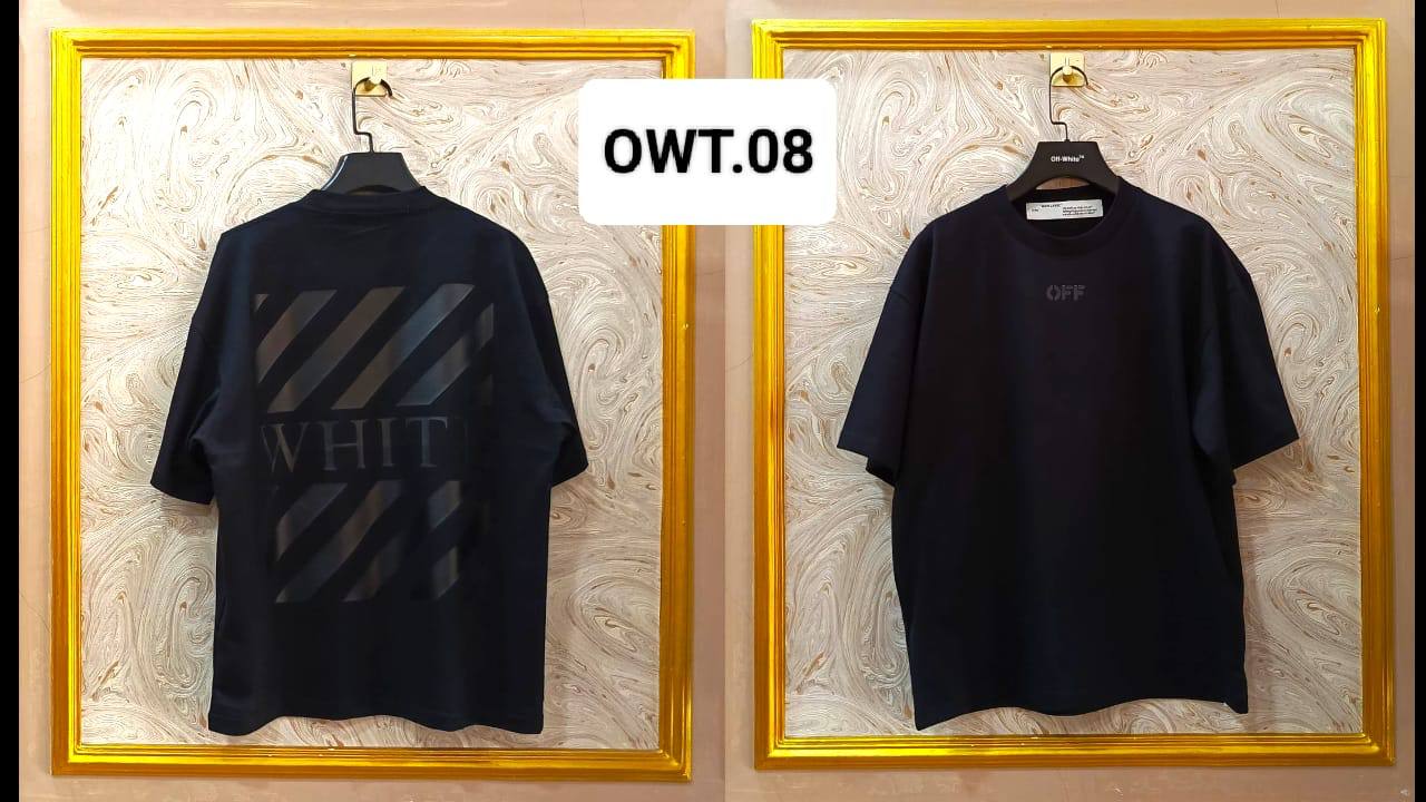 Off-White Inspired Back Logo T-Shirt - OWT-08