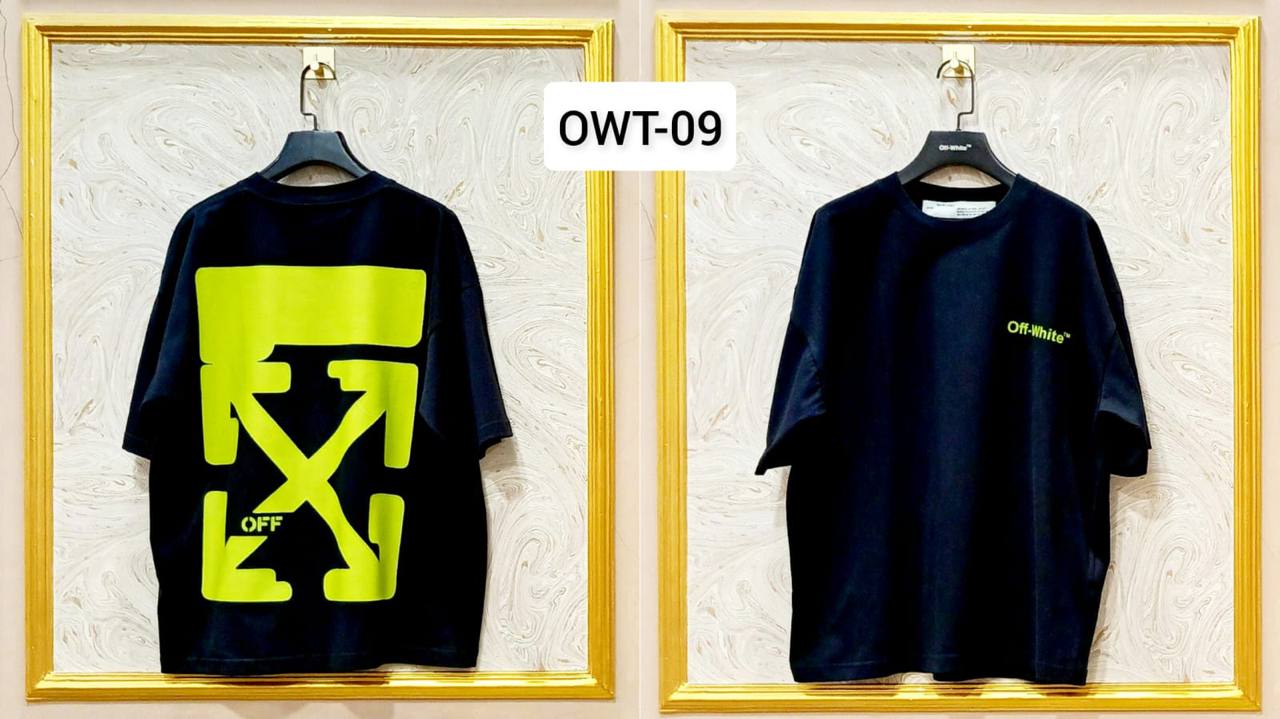 Off-White Inspired Back Logo T-Shirt - OWT-09