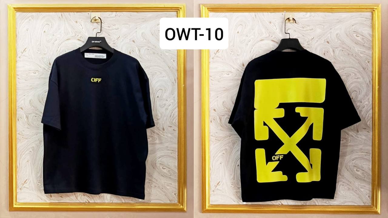 Off-White Inspired Back Logo T-Shirt - OWT-10