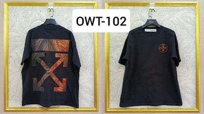 Off-White Inspired Back Logo T-Shirt - OWT-102