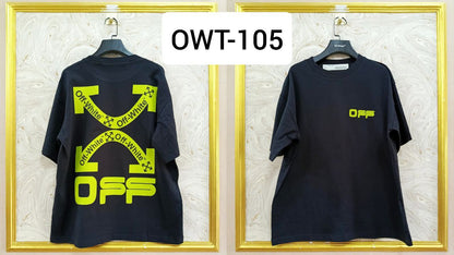 Off-White Inspired Back Logo T-Shirt - OWT-105