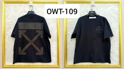 Off-White Inspired Back Logo T-Shirt - OWT-109