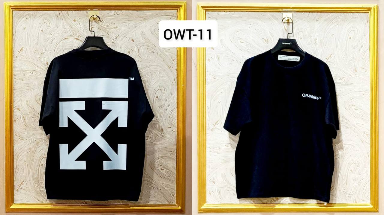Off-White Inspired Back Logo T-Shirt - OWT-11