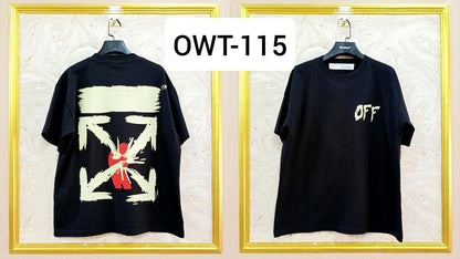 Off-White Inspired Back Logo T-Shirt - OWT-115