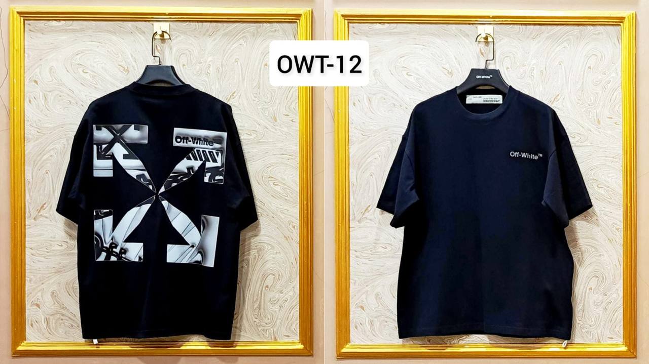 Off-White Inspired Back Logo T-Shirt - OWT-12