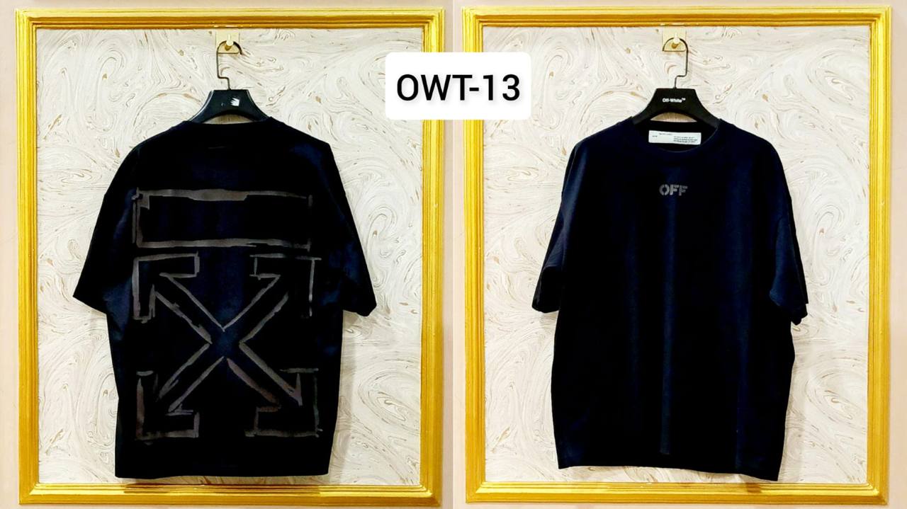 Off-White Inspired Back Logo T-Shirt - OWT-13