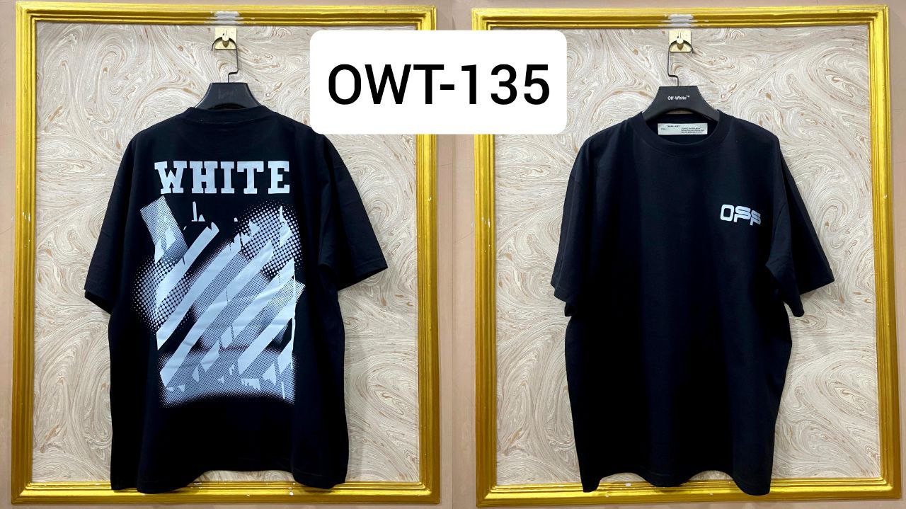 Off-White Inspired Back Logo T-Shirt - OWT-135