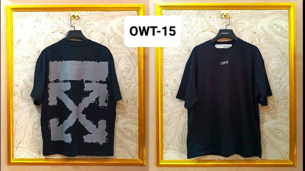 Off-White Inspired Back Logo T-Shirt - OWT-15