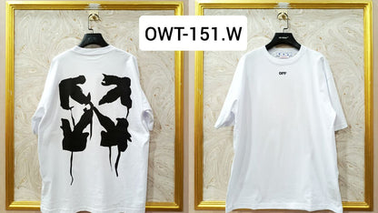 Off-White Inspired Back Logo T-Shirt - OWT-151 White Edition