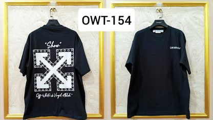 Off-White Inspired Back Logo T-Shirt - OWT-154